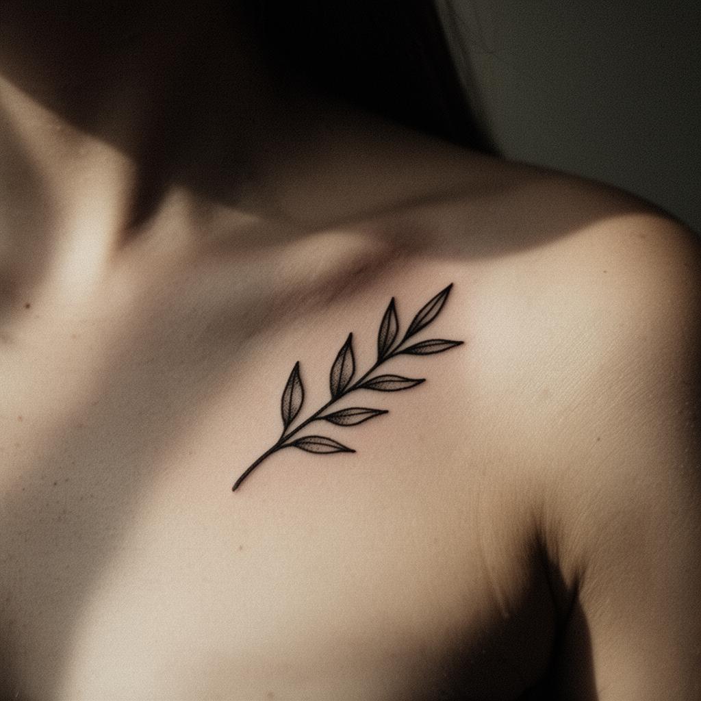 n°59 — leaf · collarbone